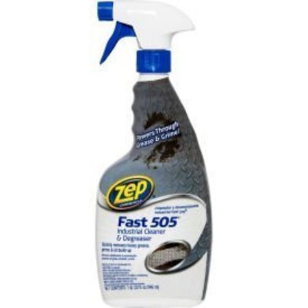 AMREP Zep® Commercial Fast 505 Cleaner & Degreaser, 32 oz. Trigger Spray, 12 Bottles - ZU50532 ZU50532